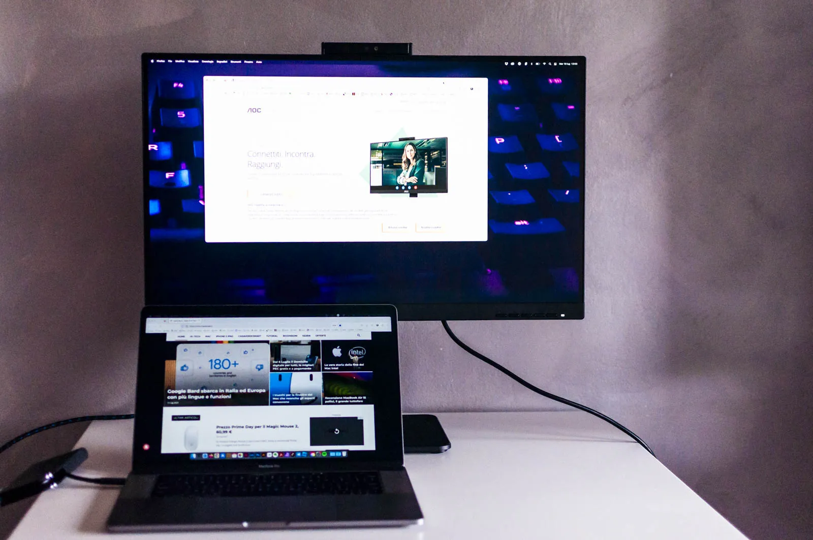 Recensione Monitor AOC Q27P3CW, buono per tutti ma ottimo per chi disegna o impagina