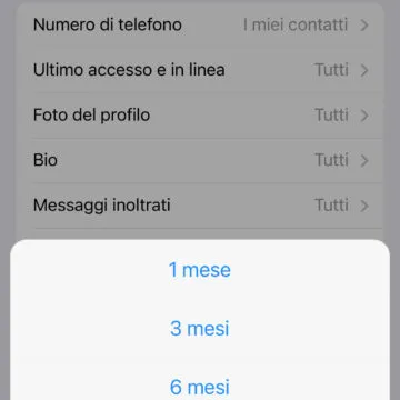Come cancellare un account Telegram dall'iPhone