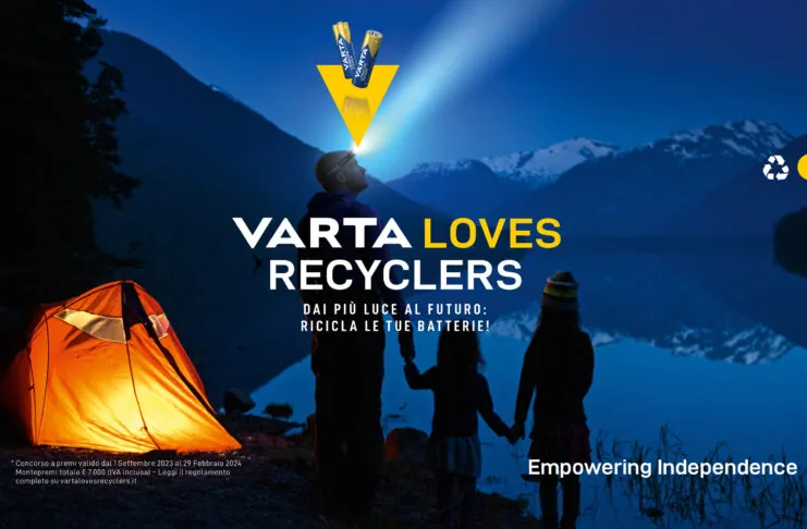 VARTA Loves Recyclers è il concorso che promuove la cultura del riciclo