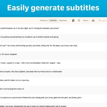 MacWhisper trasforma file audio in trascrizioni di testo come un fulmine