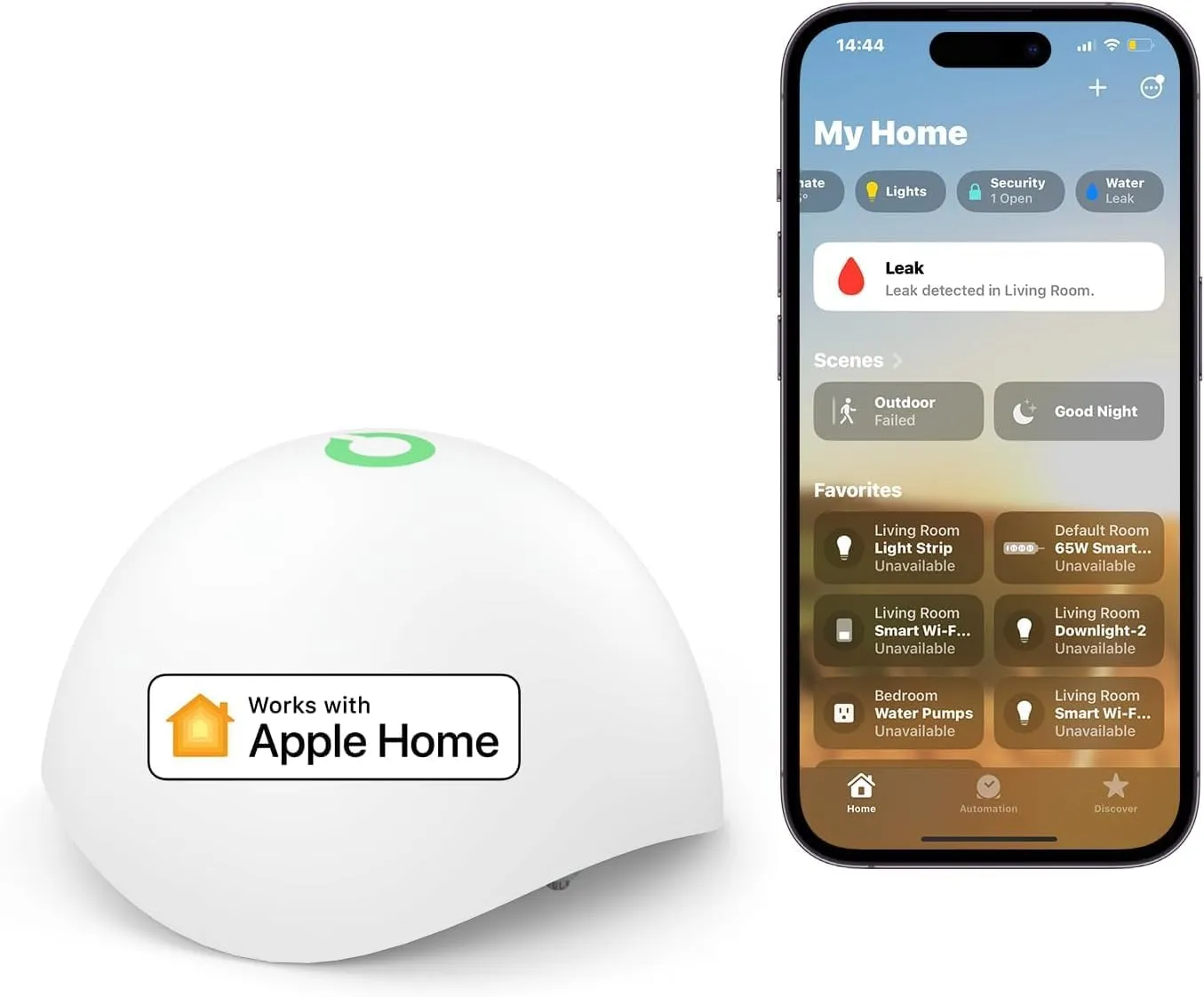 Il sensore Meross che rileva le perdite d'acqua compatibile con HomeKit è su Amazon Il sensore Meross che rileva le perdite d'acqua compatibile con HomeKit è su Amazon