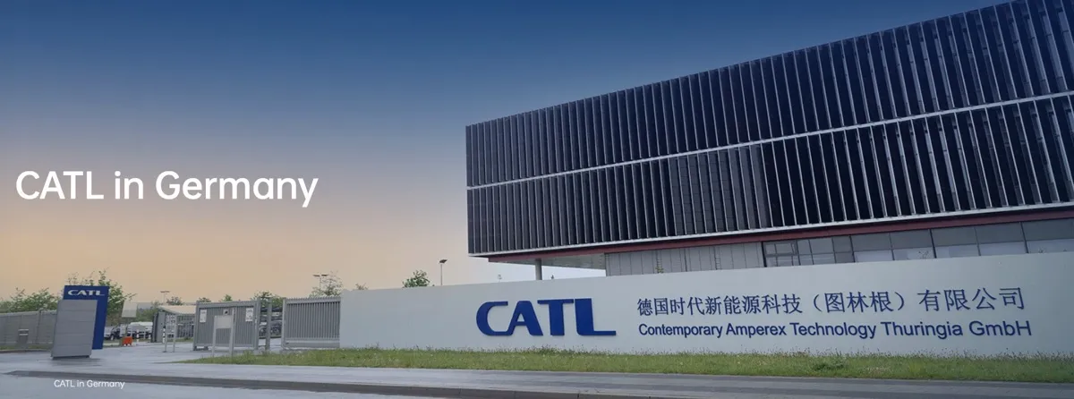 CATL, la batteria ultra-rapida per vetture elettriche sarà prodotta anche in Europa Immagine di CATL dello stabilimento in Germania.