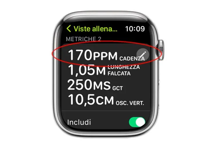 Apple Watch, che cos'è la voce cadenza della corsa?