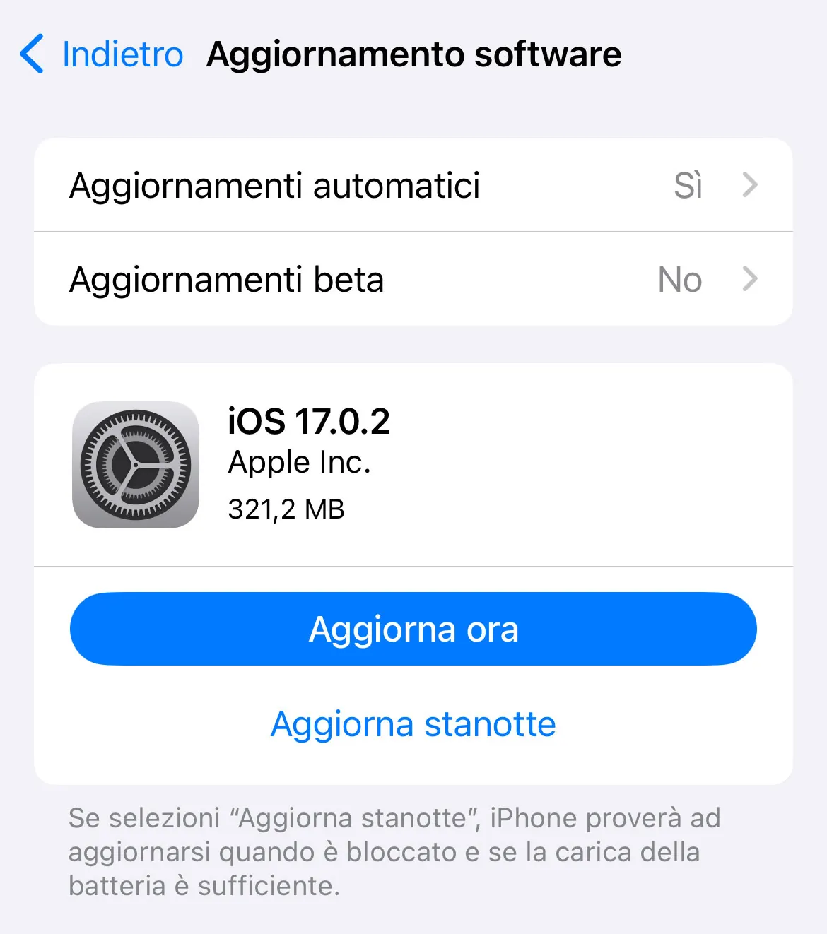 Disponibili update a iOS 17.0.2, iPadOS 17.0.2 e watchOS 10.0.2 Disponibili update a iOS 17.0.2, iPadOS 17.0.2 e watchOS 10.0.2