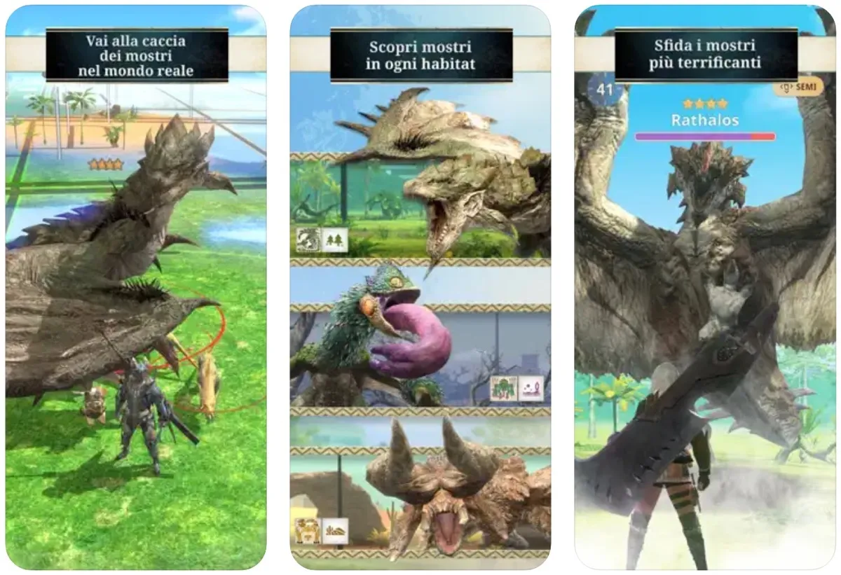 Monster Hunter Now per iPhone e Android disponibile oggi