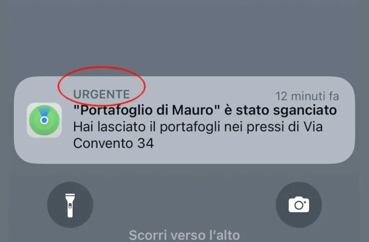 Cosa sono le notifiche urgenti di iPhone?