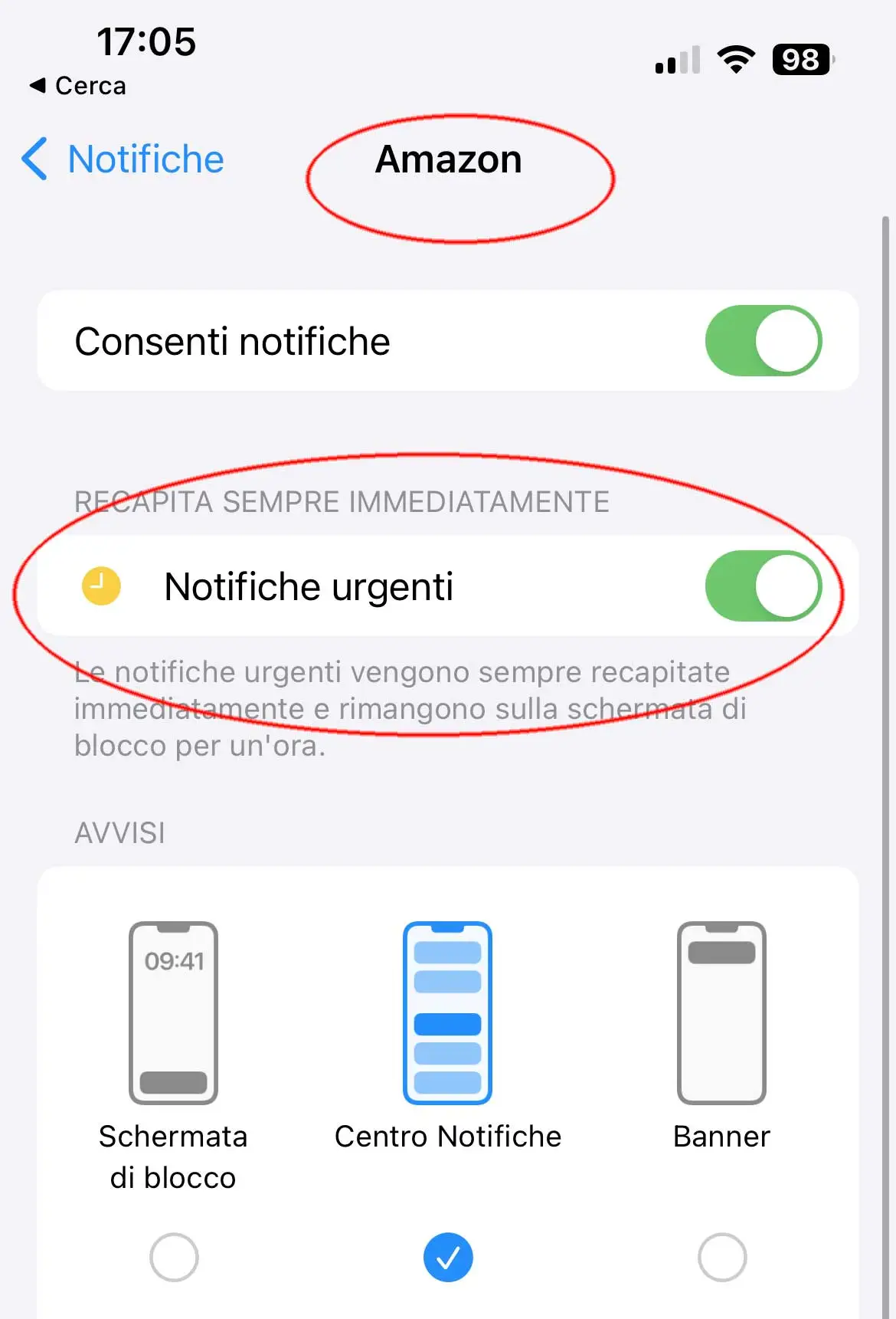 Cosa sono le notifiche urgenti di iPhone?