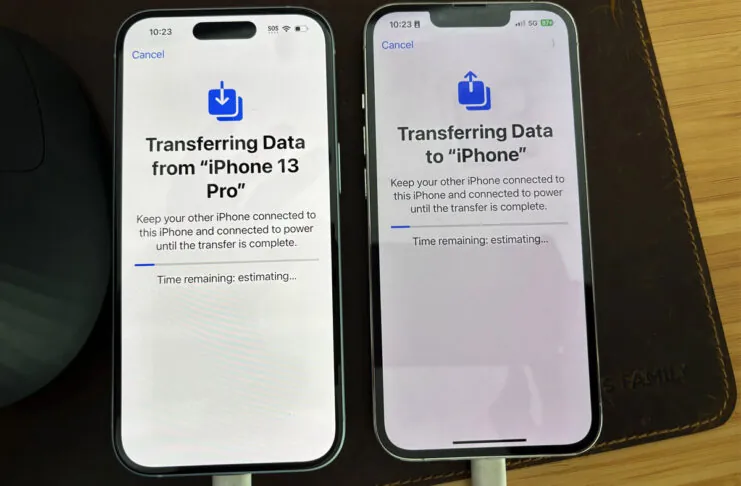 Con USB-C possibile migrare dati da un iPhone 15 all'altro con un cavetto
