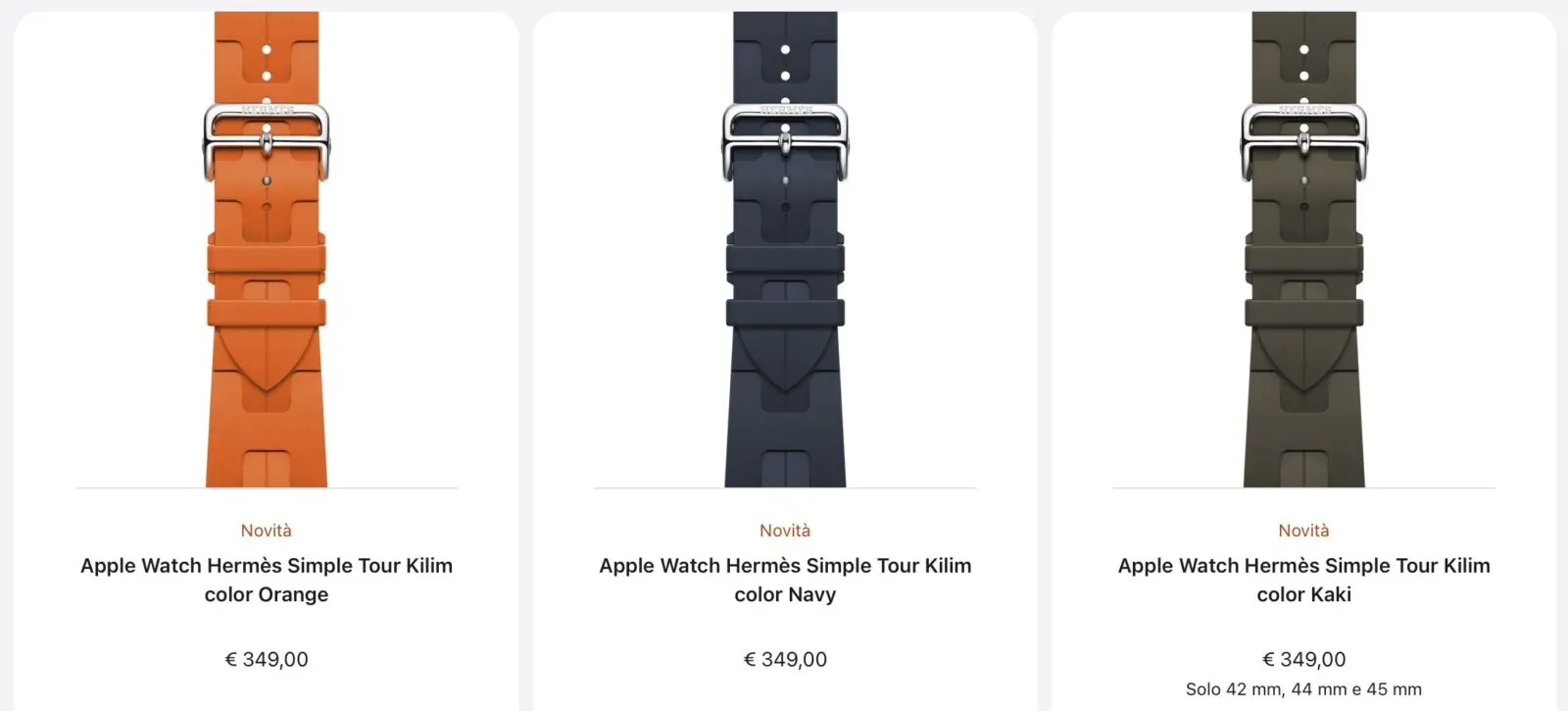 Ecco tutti i nuovi cinturini per Apple Watch Ecco tutti i nuovi cinturini per Apple Watch