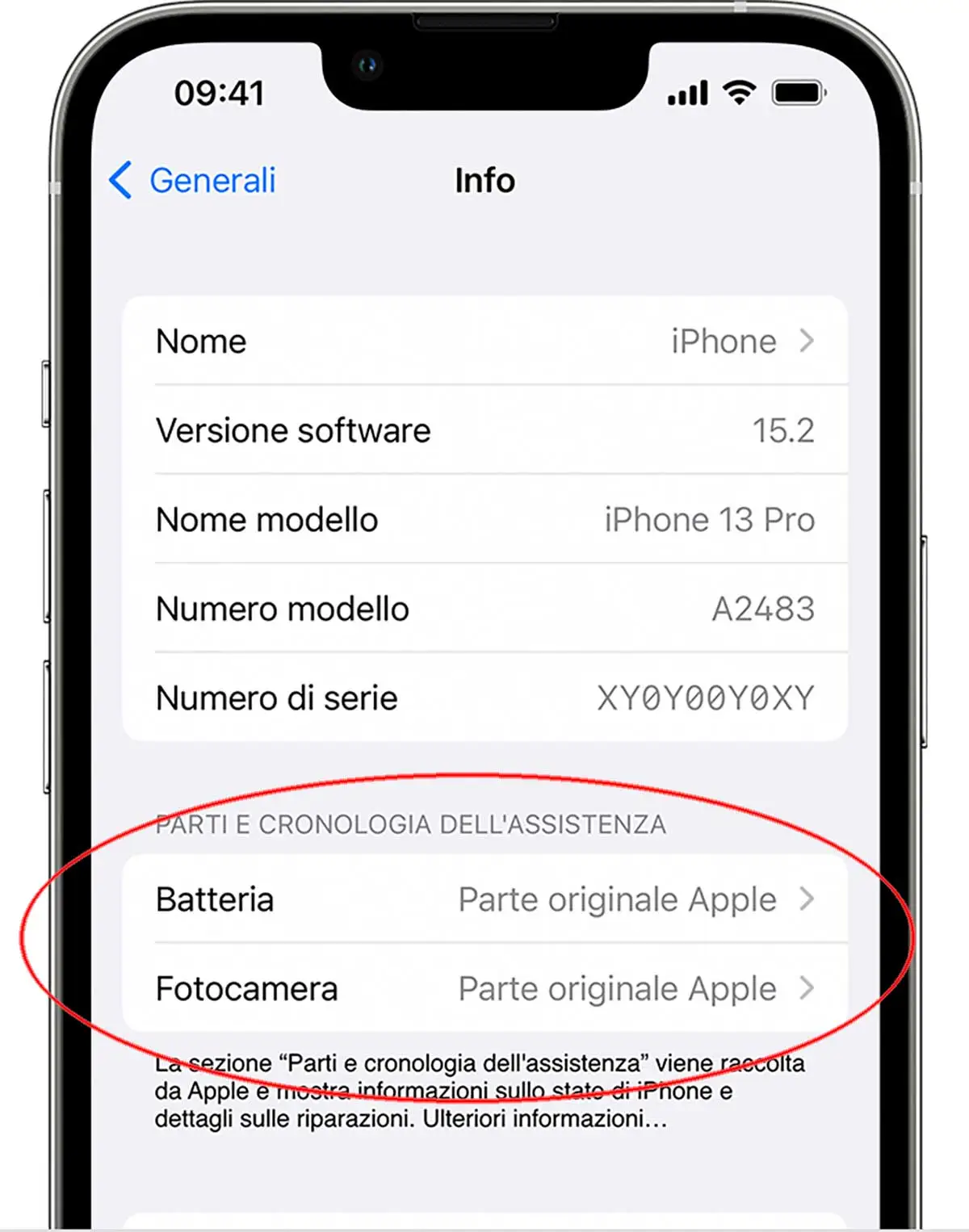 iPhone, come verificare se componenti sostituti in assistenza sono originali iPhone, come verificare se componenti sostituti in assistenza sono originali