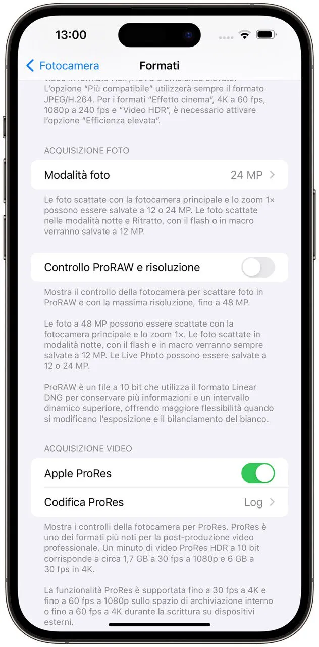 Come funziona la codifica log nei video e i programmi che la utilizzano