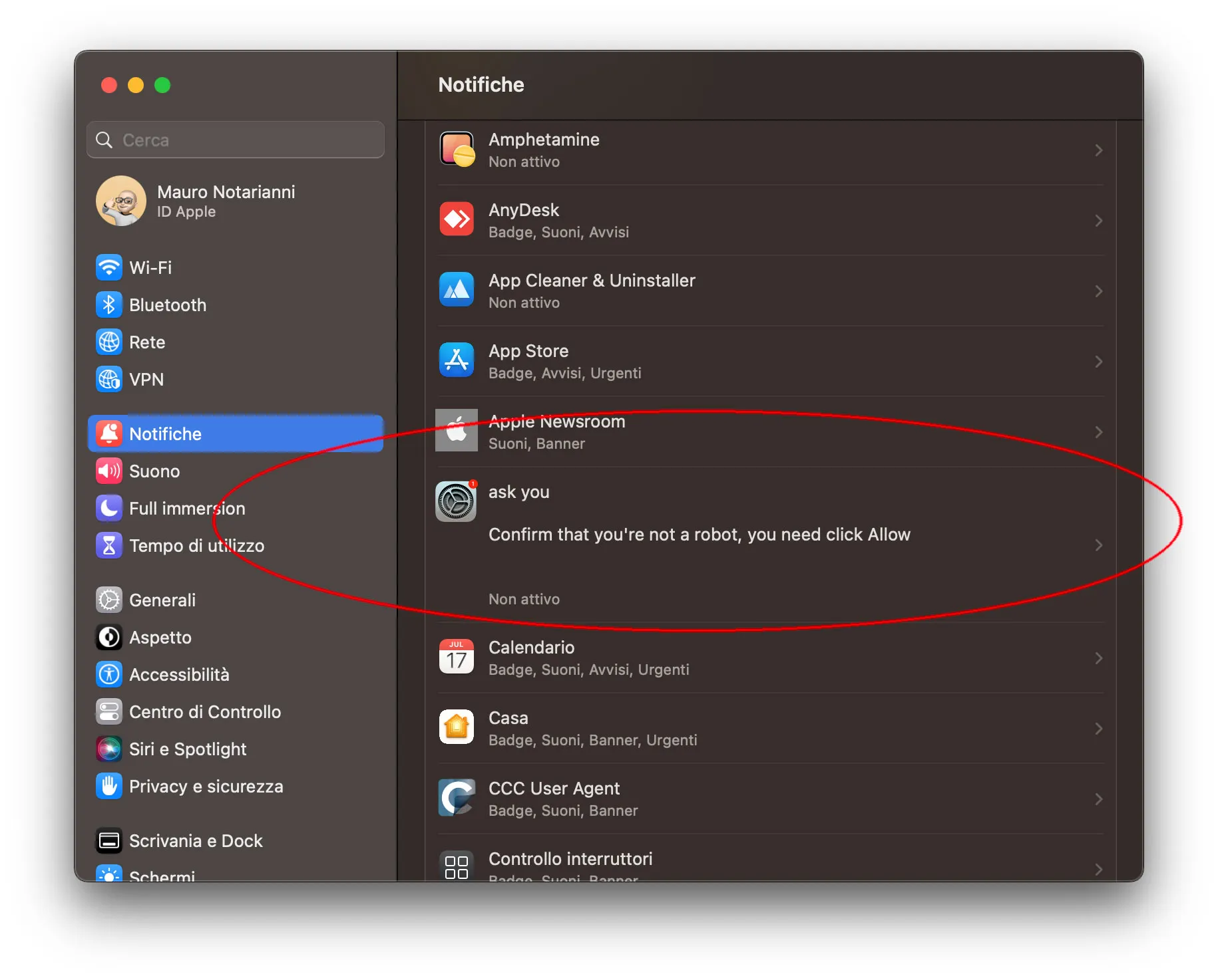 Come sbarazzarsi dalle finte notifiche di virus su Mac Come sbarazzarsi dalle finte notifiche di virus su Mac