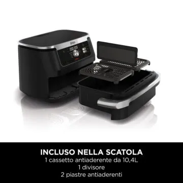 La friggitrice Ninja FlexDrawer taglia i tempi di cottura del 65%