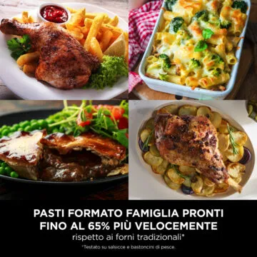 La friggitrice Ninja FlexDrawer taglia i tempi di cottura del 65%