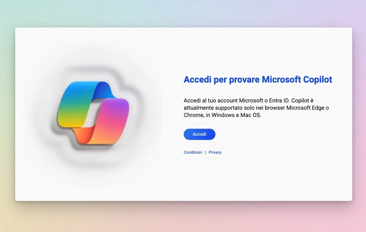 Microsoft ha presentato la web app Copilot per l'AI Microsoft ha presentato la web app Copilot per l'AI