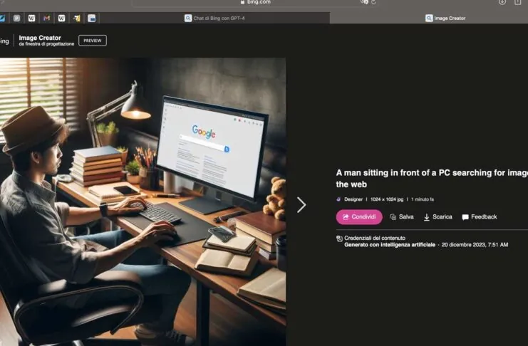 Come si usa l'IA di Bing per creare immagini