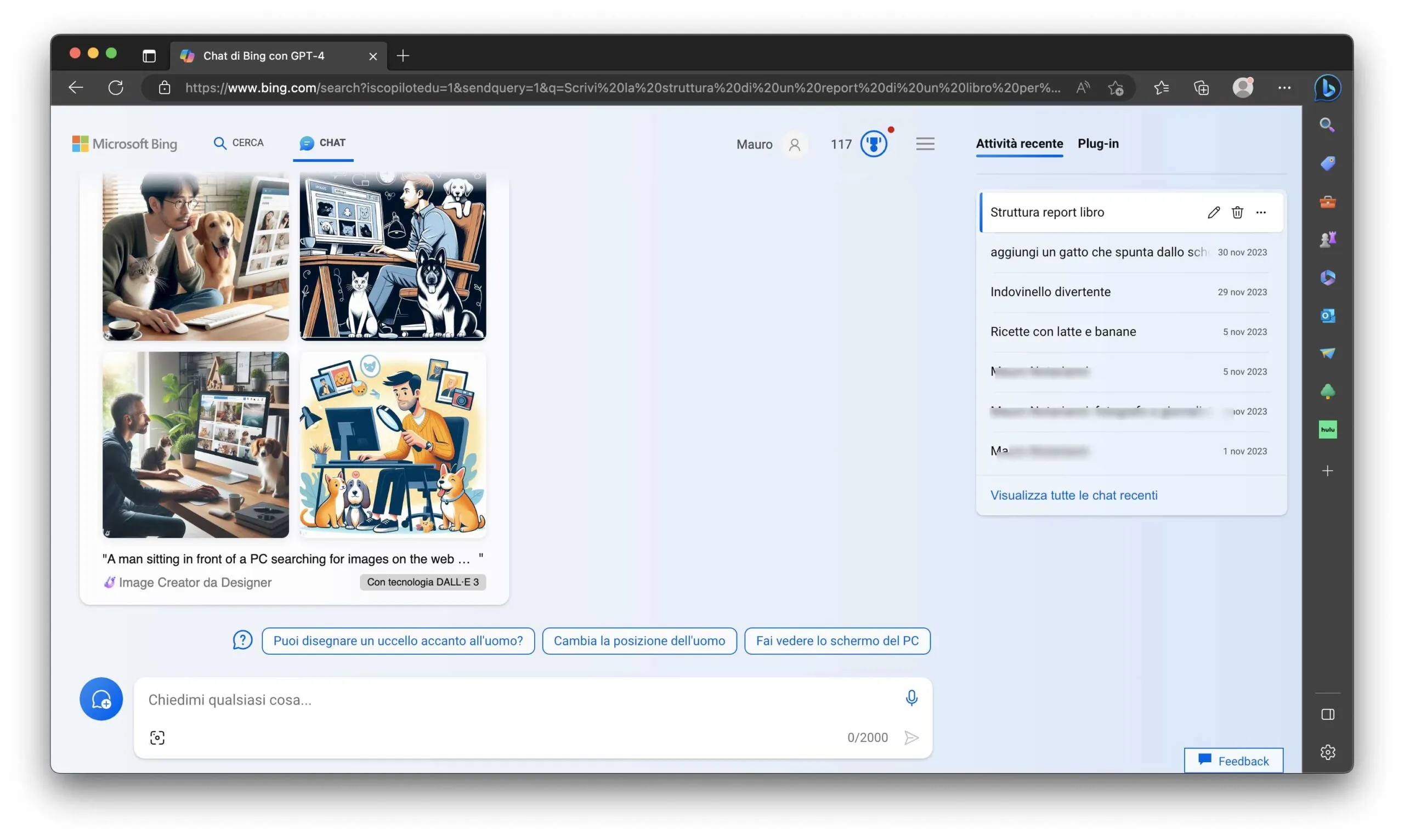 Come si usa l'IA di Bing per creare immagini