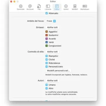 Con iA Writer 7 si dà la giusta attribuzione all’autore e alla AI