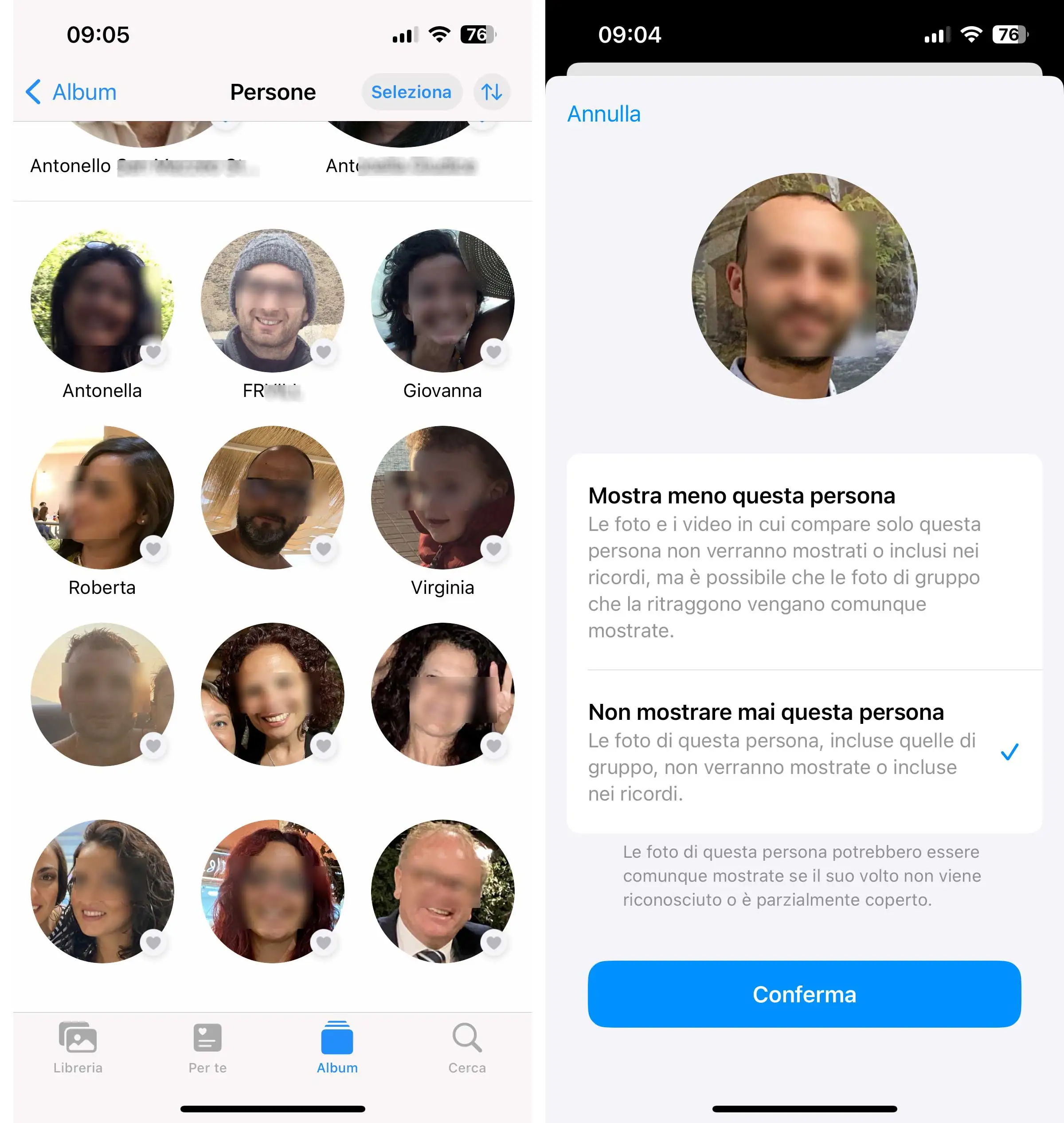 Come rimuovere persone dal widget Foto su iPhone Come rimuovere persone dal widget Foto su iPhone