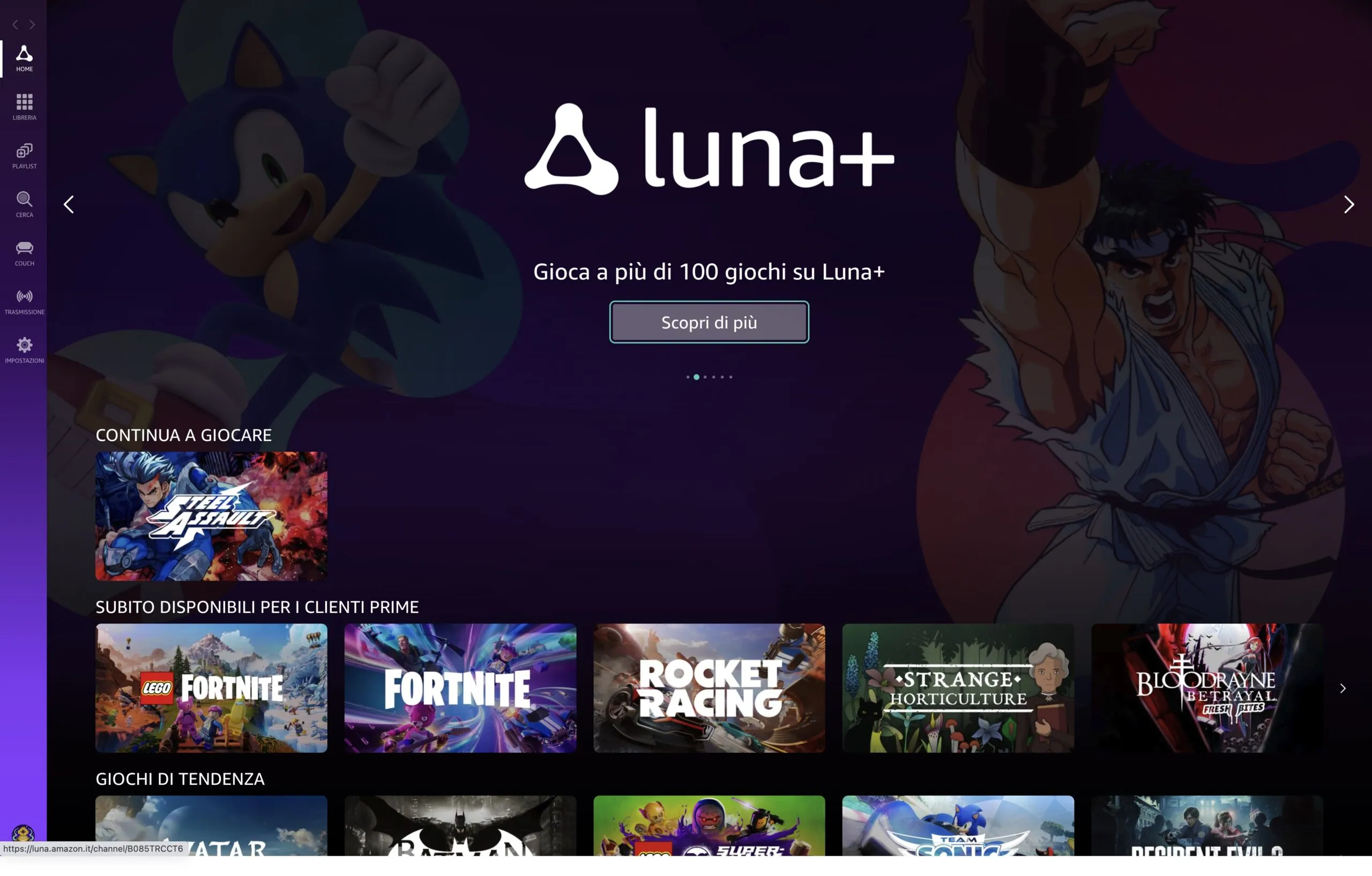 Proviamo Amazon Luna, luci e ombre del nuovo servizio di giochi in streaming