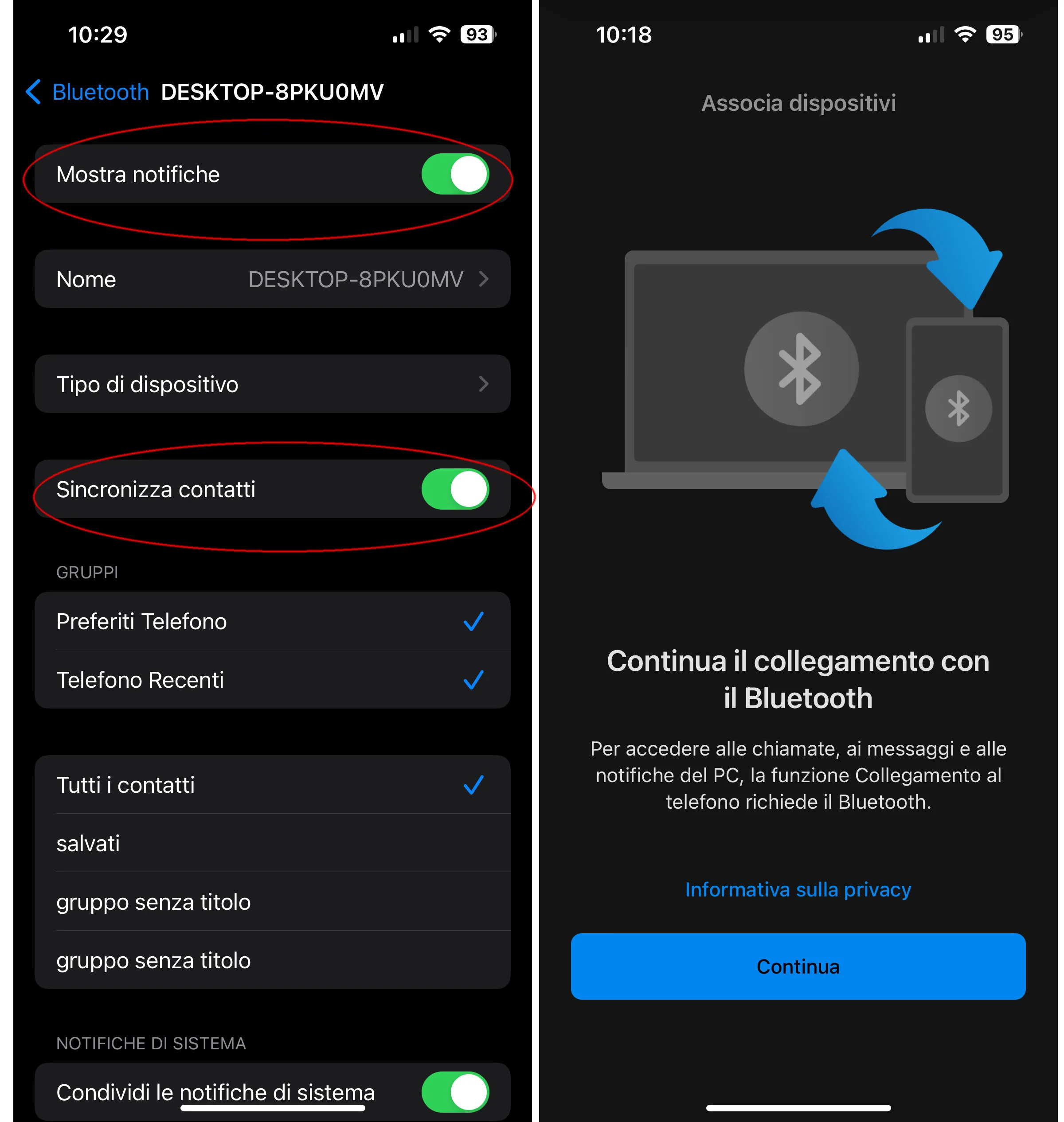 Come collegare e sincronizzare iPhone sui PC con Windows 11