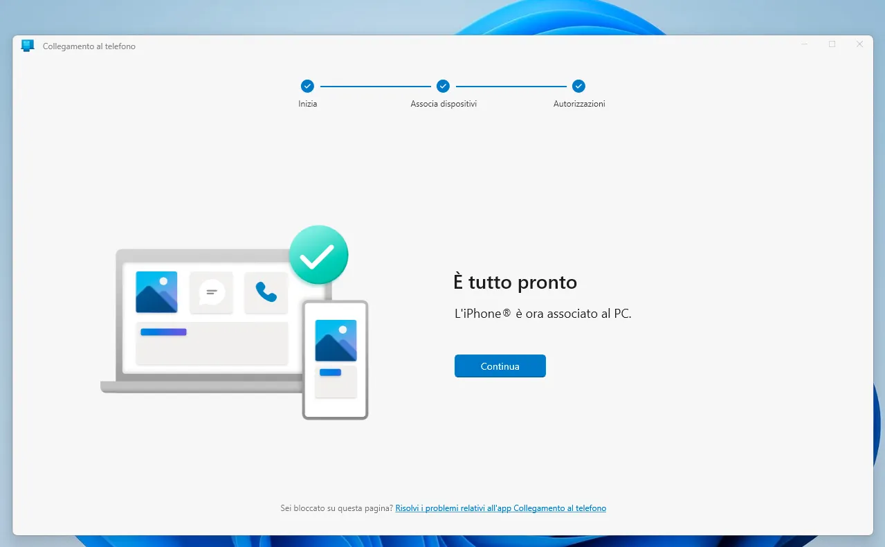 Come collegare e sincronizzare iPhone sui PC con Windows 11