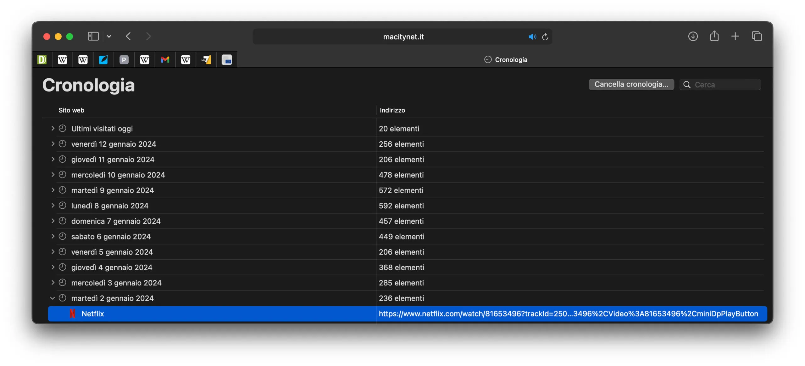 Come cancellare un singolo sito dalla cronologia Safari senza cancellare tutta la cronologia Come cancellare un singolo sito dalla cronologia Safari senza cancellare tutta la cronologia