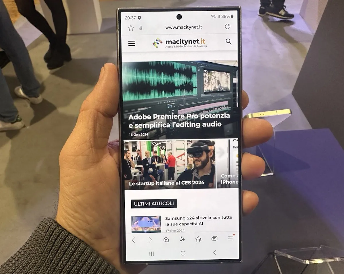 Samsung S24 si svela con tutte le sue capacità AI Samsung S24 si svela con tutte le sue capacità AI