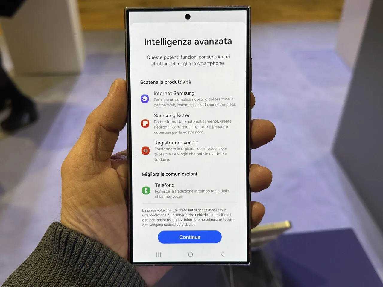 Samsung S24 si svela con tutte le sue capacità AI Samsung S24 si svela con tutte le sue capacità AI