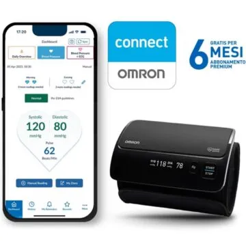 OMRON EVOLV, il misuratore di pressione da braccio per iPhone e Android
