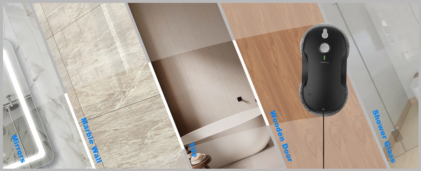 TOSIMA W3, il robot che pulisce i vetri da solo TOSIMA W3, il robot che pulisce i vetri da solo