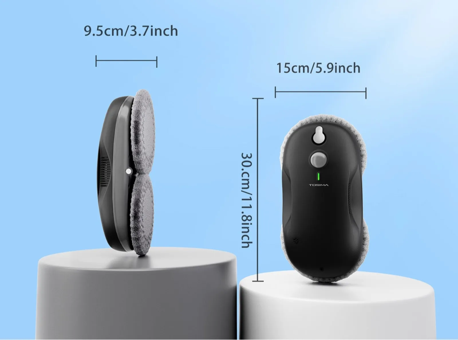 TOSIMA W3, il robot che pulisce i vetri da solo TOSIMA W3, il robot che pulisce i vetri da solo
