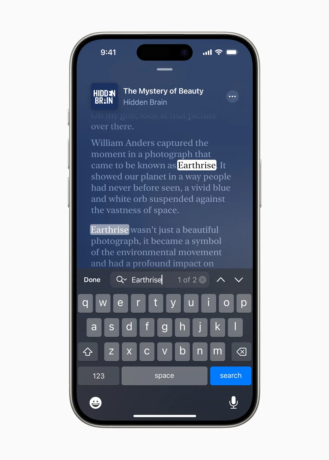 iOS 17.4, Apple ha attivato le trascrizioni per l'app Podcast iOS 17.4, Apple ha attivato le trascrizioni per l'app Podcast