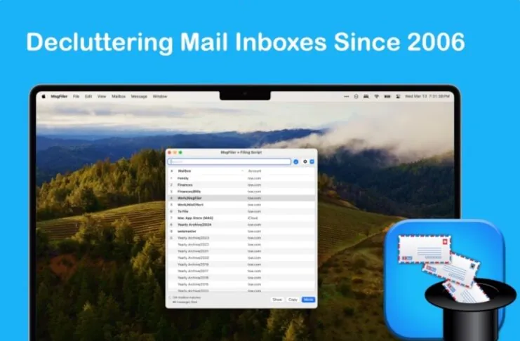 MsgFiler 4 è l'utility definitiva per fare ordine tra i messaggi di Mail su Mac