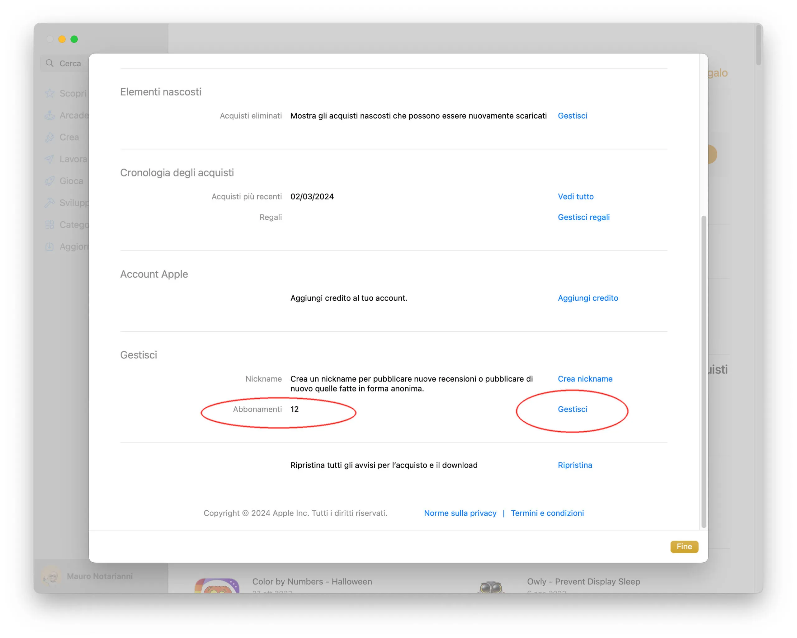 Come annullare abbonamenti dell'App Store direttamente da macOS Come annullare abbonamenti dell'App Store direttamente da macOS