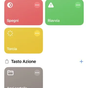 Come associare più di una funzione al tasto Azione di iPhone 15