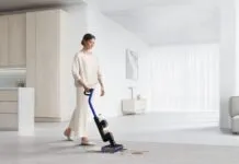 Dyson WashG1 pulisce e lava i pavimenti in una sola passata Dyson WashG1 pulisce e lava i pavimenti in una sola passata
