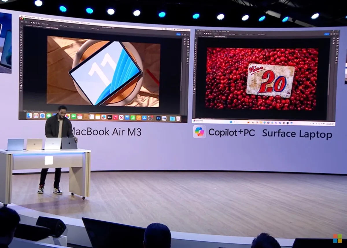 PC Copilot contro MacBook Air M3, il confronto non è equo PC Copilot contro MacBook Air M3, il confronto non è equo
