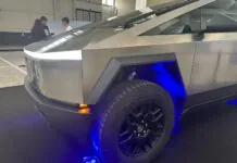 Il primo Cybertruck in Europa terrorizza gli enti di sicurezza Tesla cybertruck milano daniele 101