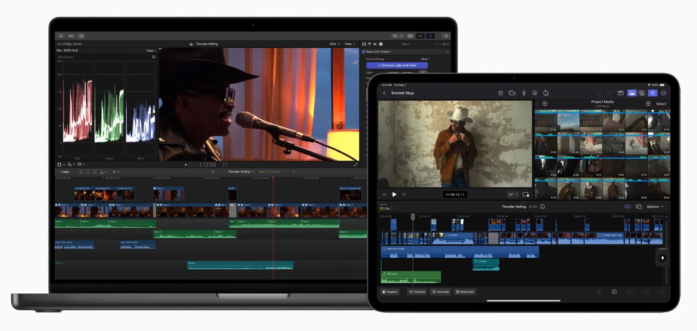 Final Cut Pro 2024 trasforma iPad in uno studio di produzione Final Cut Pro 2024 trasforma iPad in uno studio di produzione