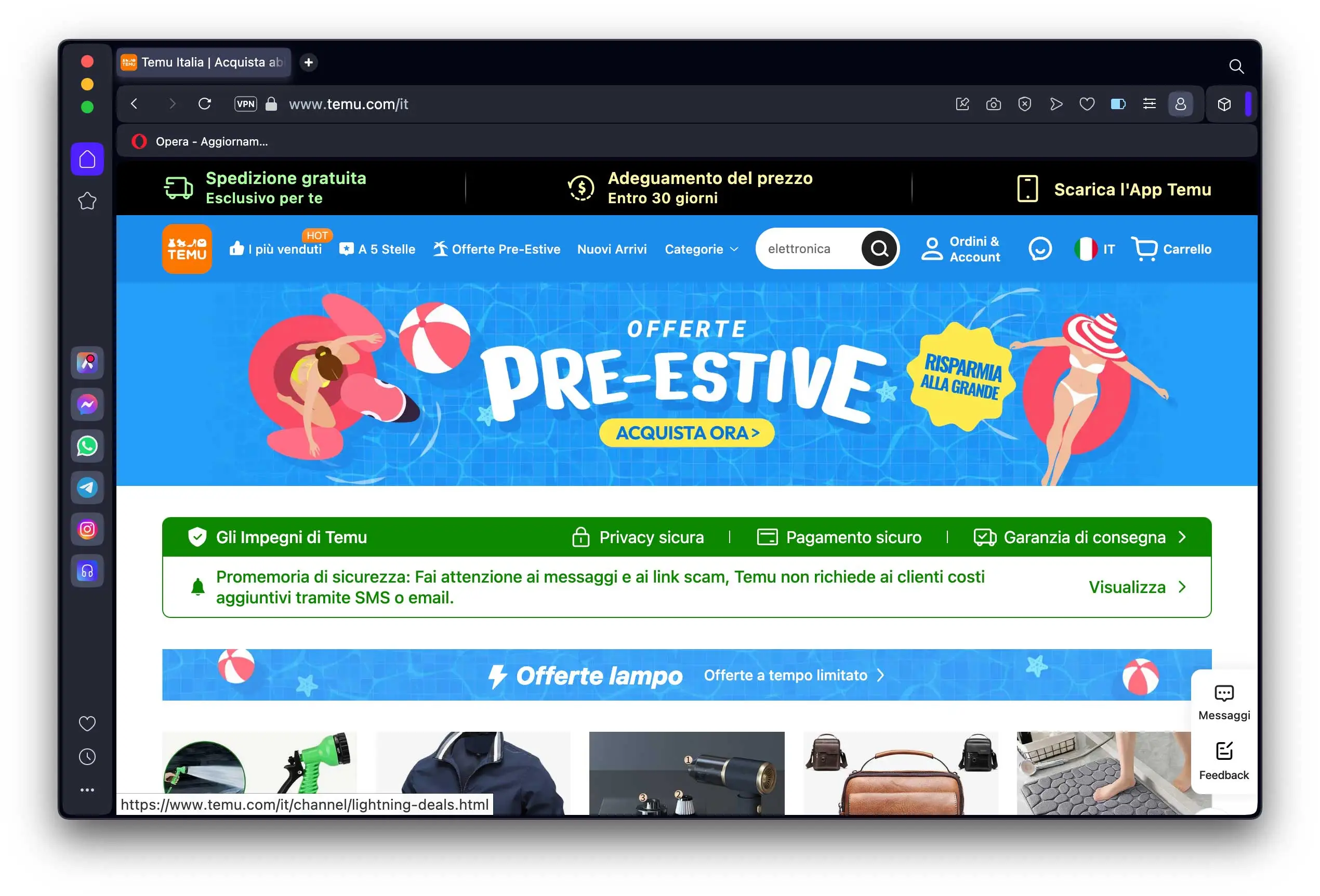 Esposto contro Temu nell'Ue, per associazioni consumatori qualità scarsa e sicurezza a rischio