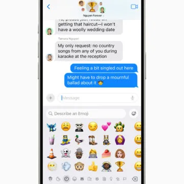 Genmoji, le nuove emoji che si possono creare con iOS 18