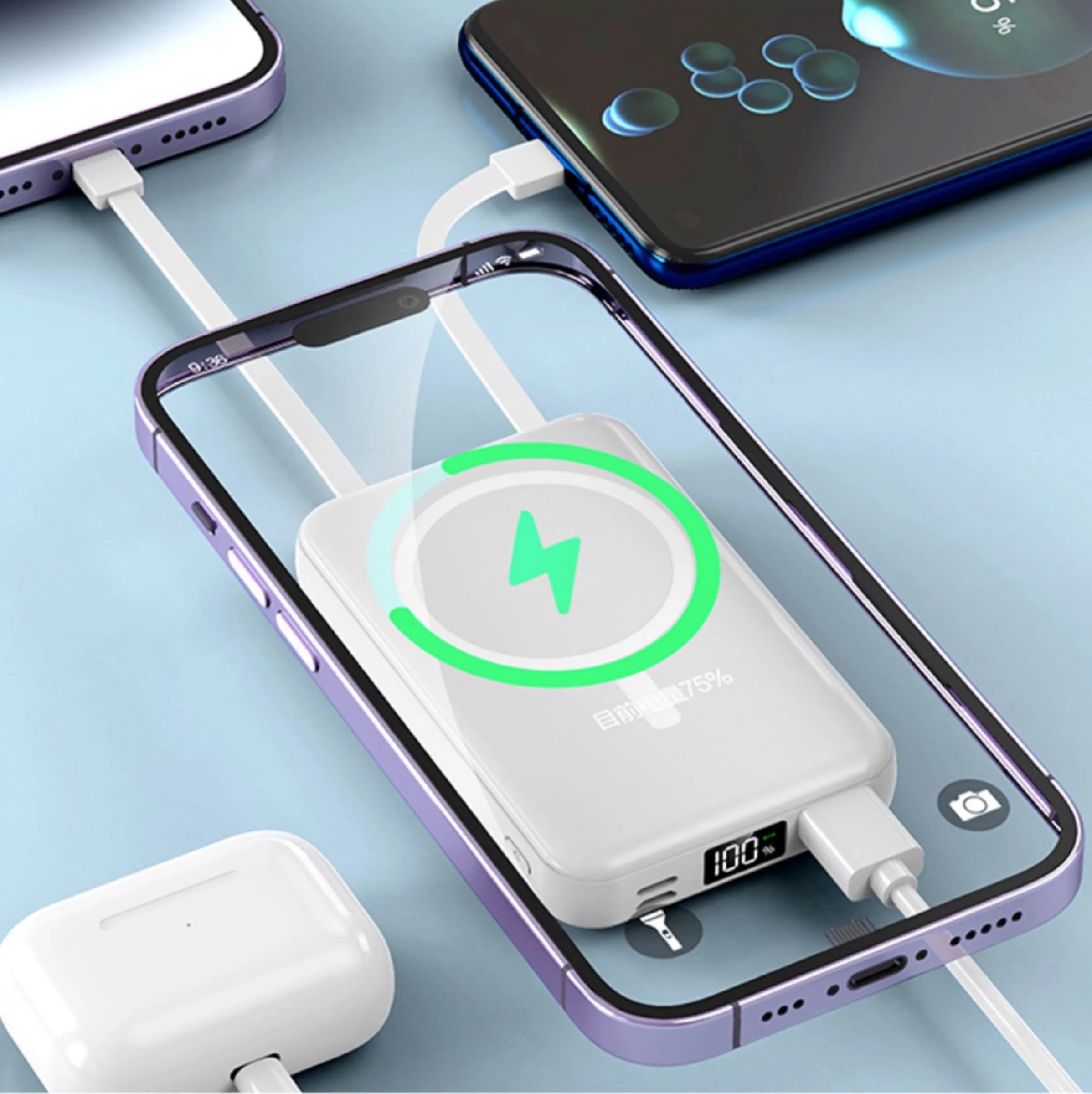 La powerbank Bakeey è magnetica e in sconto a meno di 15 €