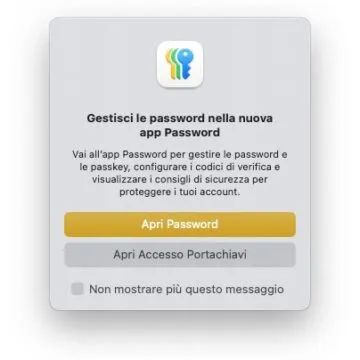 Passwords è la nuova app di Apple per gestire account, passkey e codici