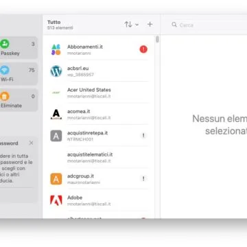 Passwords è la nuova app di Apple per gestire account, passkey e codici