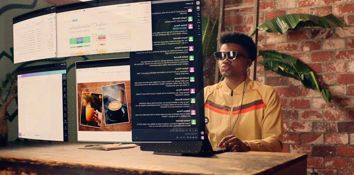 Spacetop G1 è un notebook con occhiali AR al posto del display Spacetop G1 è un notebook con occhiali AR al posto del display