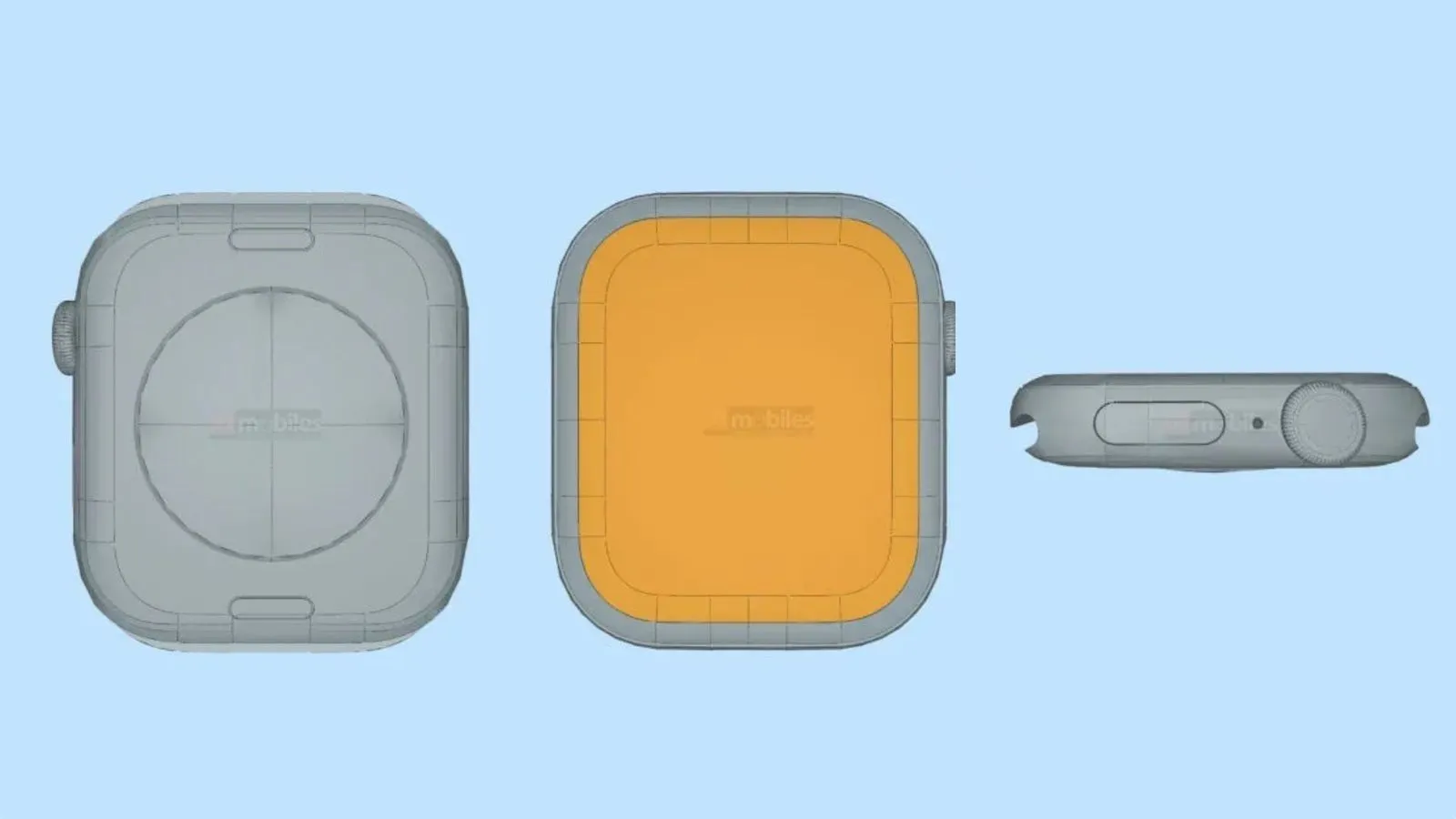 Apple Watch X ha lo schermo più grande tutti negli schemi CAD