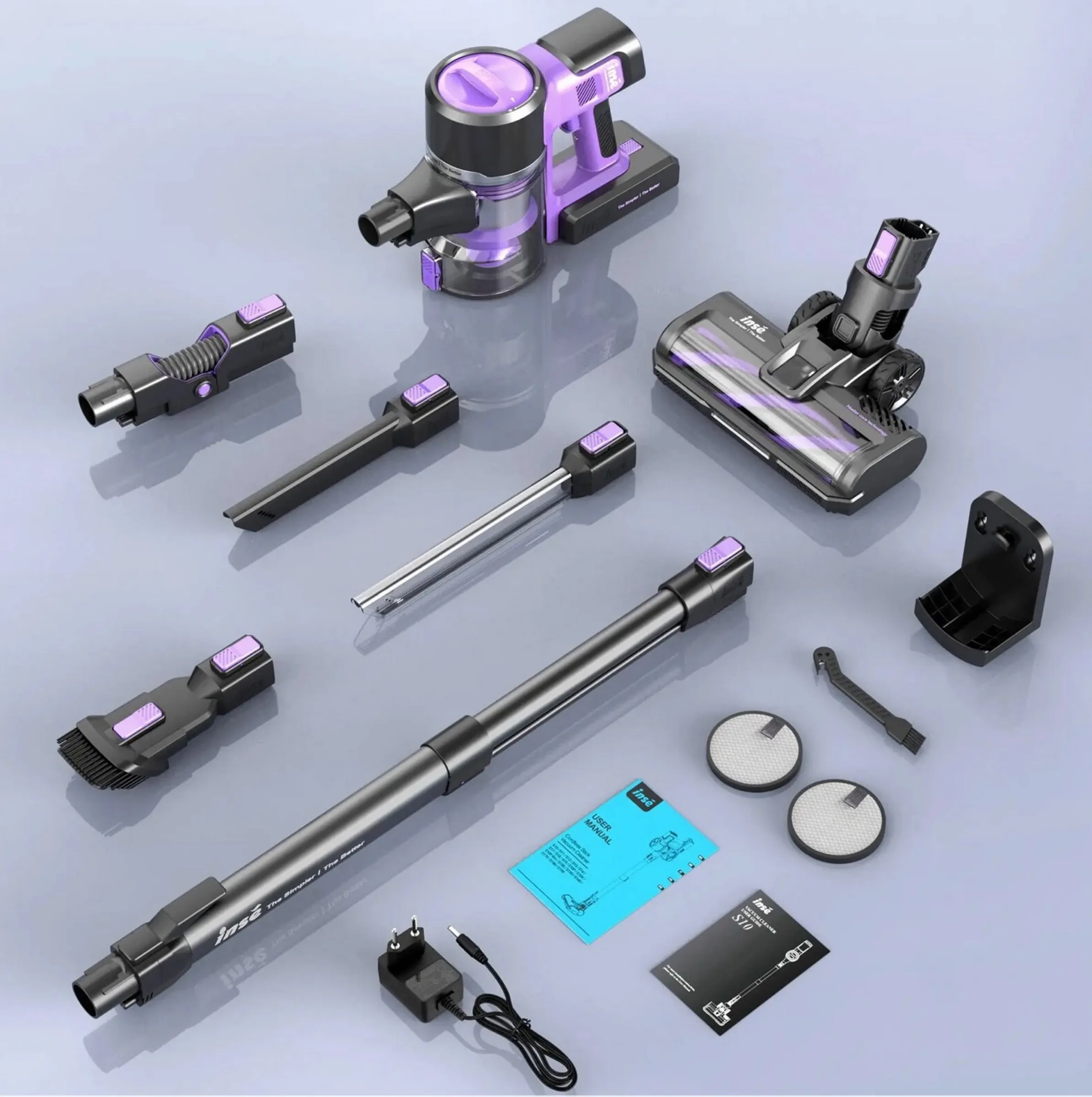 L'aspirapolvere verticale senza fili INSE S10 è in sconto a 107 € L'aspirapolvere verticale senza fili INSE S10 è in sconto a 107 €