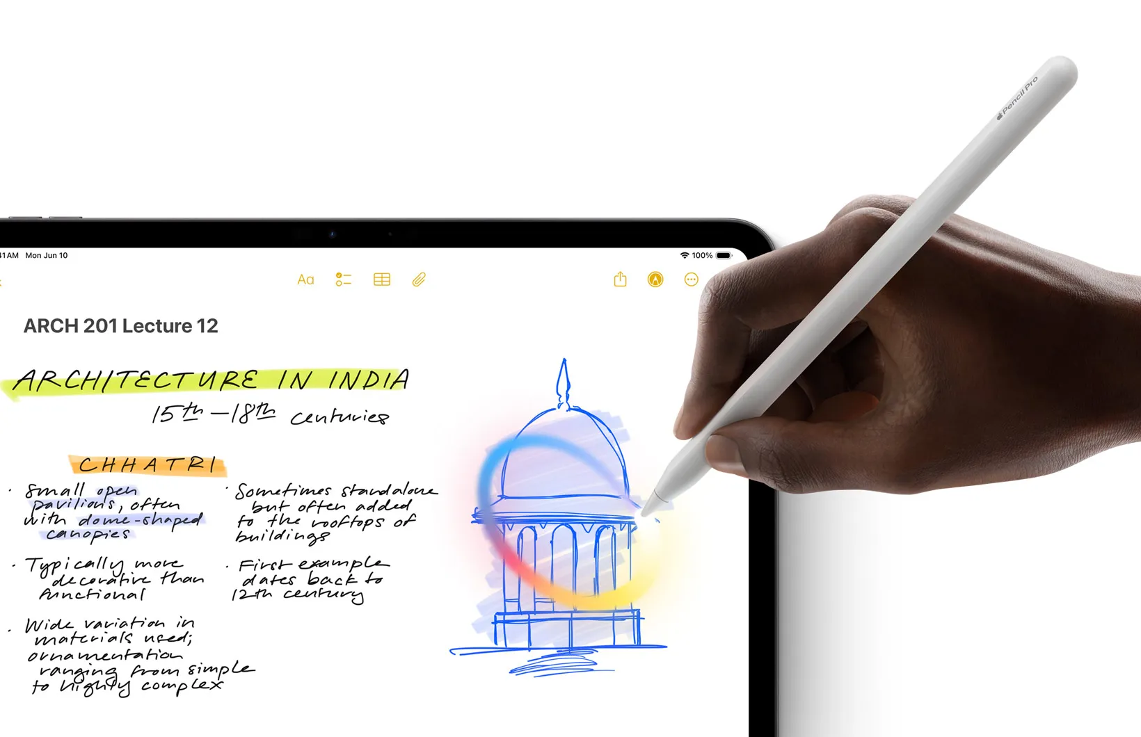 Image Wand funziona con la Apple Pencil e trasforma schizzi in disegni