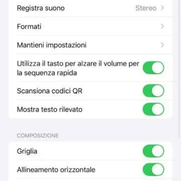Foto e video come professionisti attivando questa funzione su iPhone